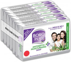 BOROPLUS Antiseptic Plus Moisturising Soap - Neem, Tulsi and Aloe Vera(6 x 125 g)