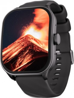 Fastrack Revoltt FS1 Pro|World's First,1.96" Super AMOLED|Highest Resolution|BT Calling Smartwatch(Black Strap, Free Size)