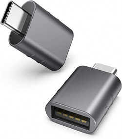rts [2 Pack] USB C to USB Adapter USB C Male to USB3 Female ,Thunderbolt 3 to Type A OTG Cable Converter Adapter Compatible with MacBook Pro 2021 iMac iPad Pro 2020 ipad Mini 6/Pro MacBook Air 2020 and Other Type C or Thunderbolt 4/3 Devices (Space Grey)