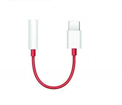 One Plus Type C to 3.5 mm Audio Jack Connector, Noise Cancelling Headphones Jack Converter Audio Adapter for OnePlus 6/6T/7/7T/7Tpro/8/8Pro/Nord