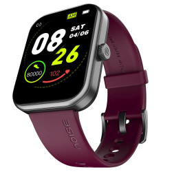 Noise Pulse 2 Max 1.85  Display, Bluetooth Calling Smart Watch, 10 Days Battery, 550 NITS Brightness, Smart DND, 100 Sports Modes, Smartwatch for Men and Women (Deep Wine)