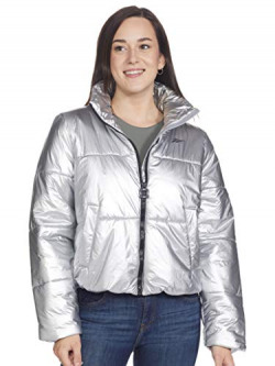 Reebok Women's Outdoor Jacket (FT0659_MSILVE_Large)