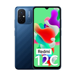 Redmi 12C (Royal Blue, 6GB RAM, 128GB Storage) | High Performance Medi