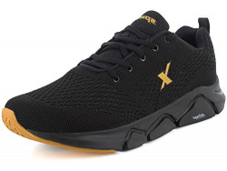 Sparx Mens Sx0657g Black Golden Sneaker - 8 UK (SX0657G)