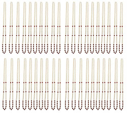 RAADHE CREATION Swagat mala Single Layered Traditional Gold Plated Dulha Moti Mala with Beads Maharaja Haar/Groom Necklace for Men- (30)