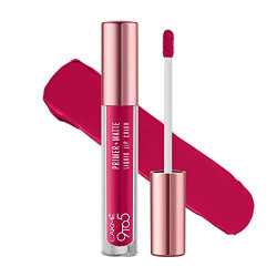 LAKM 9To5 Primer + Matte Liquid Lip Color Mp2 Power Pink
