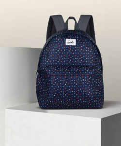 Small 18 L Laptop Backpack Dottie Casual Backpack, 18 Ltrs, Stylish and Trendy College bag, Water Resistant and Lightweight Mini Bag for Office and Travelling Purpose. Latest Collection.(Blue)