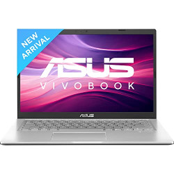ASUS Vivobook 14, Intel Core i3-1115G4 11th Gen, 14" (35.56 cms) FHD, Thin and Light Laptop (8GB/512GB SSD/Windows 11/Office 2021/Transparent Silver/1.60 kg), X1400EA-EK322WS