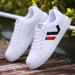 Smart Light Weight Shoe|Daily Wear Shoe|Trending White Shoe For Men Sneakers For Men(White)