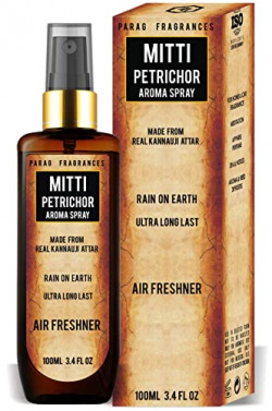 Parag Fragrances Mitti / First Rain on Earth Room Spray /       / For 24 Hours Freshness & Fragrance at Home and Any Where / Mitti Perfume Air Freshner / Room Freshener