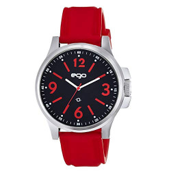 Ego Collection Analog Black Dial Men's Watch-E-01034PAGC