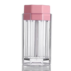 Ubersweet Pink Air Humidifier Mist Maker for Home Ultrasonic Humidifier Aroma Air Freshener with LED Lamp Automatic Power Off 90ML