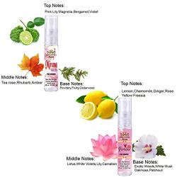 Menjewell Love me Forerver And Mirana Pink Lily Eau De Parfum Combo/Perfumed Spray/EDP Combo Perfumed Spray Combo/Pocket Perfume Combo For Women Pack Of 2 (2 * 10ml) 20ml