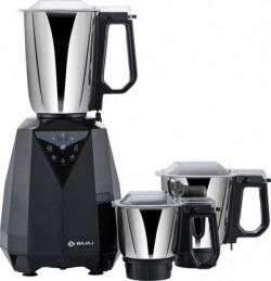 BAJAJ Juvel Digi Juvel Digi Mixer Grinder 800 Watts 800 Mixer Grinder (3 Jars, Dark Grey)