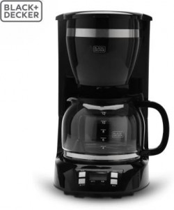 Black & Decker BXCM1201IN_ 12 Cups Coffee Maker(Black)