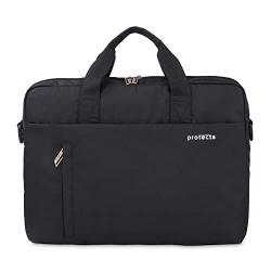 Protecta Momentum Office Shoulder Bag Briefcase for Screen Sizes 13" & 14" - Black