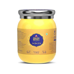 Himalayan Natives A2 Gir Cow Ghee 1L | 100% Pure and Natural | Grass-Fed Desi A2 Gir Cow Ghee | Helps Boost Immunity | Authentic Flavor and Natural Aroma