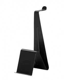 Ikea Steel Tabletop 15 x 8 x 27 cm Headset/Tablet Stand (Black)