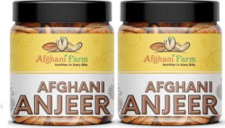Afgani Farm Afghani Anjeer Afghanistan Anjir Dry fruits(250gm X 2) Figs(2 x 250 g)