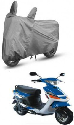 HYBRIDS COLLECTION Two Wheeler Cover for Universal For Bike(Yo Style, Grey)