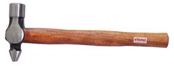 VISKO 722 800 Gms. Cross Pein Hammer | Wooden Handle | Heat Treatment Drop-Forged Hammerhead for Pulling nails | Prying Boards | Demolition work | Splitting Wood | Brown | Wooden Handle |