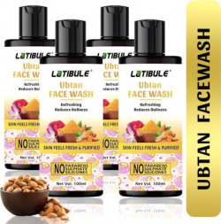 Latibule Ubtan For Skin Brightening and Oily Skin- Tan Removal Pimple Removing  Men & Women All Skin Types Face Wash(400 ml)
