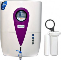 Aquaultra Stream 15 L RO + UF + UV + UV_LED + TDS Control Water Purifier (White)