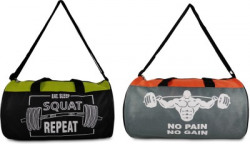 AmazingKarts (Expandable) 2 Pcs Latest Stylish Gym, Sports Swimming Bag For Men and Women Gym Duffel Bag