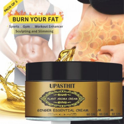 UPASTHIT Drainage Ginger Essential Cream For a Body Slimming Without Gym(180 g)