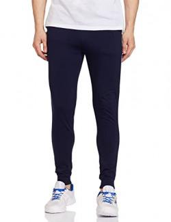 Integriti Men's Regular Track Pant_Navy Blue / White_M