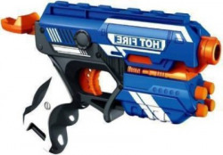 Miss & Chief Manual Soft Bullet Shooting Pistol Toy Gun With 10 Safe Darts For Kids Guns & Darts Guns & Darts(Multicolor)