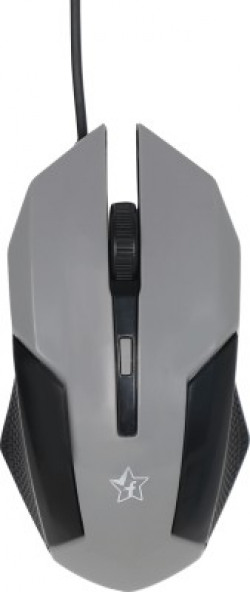 Flipkart SmartBuy WMR23DP01 Wired Optical Mouse(USB 3.0, Grey, Black)