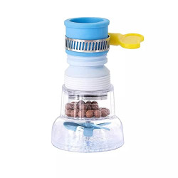 Kitchen Tap Extension Flexible Water Saving Sink Faucet Expandable Water Tap Filter Shower Head Rotatable Nozzle Adapter for Kitchen Sink Tap Accessories Items Tools Smart Fuvaro Pack of 1, Plastic