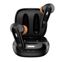 Noise Buds VS401 in-Ear Truly Wireless Earbuds with 50H of Playtime, Low Latency(up-to 50ms), Quad Mic with ENC, Instacharge(10 min=200 min),10mm Driver, BT v5.3(Jet Black)