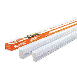 Halonix Streak Squar 20-Watt LED Batten (Pack of 2, Warm White, Square) Yellow tube light