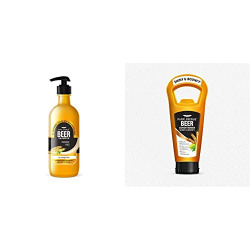Park Avenue Beer Shampoo Damage Free 650ml and Shiny and Bouncy Beer Conditioner 200ml