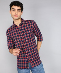 METRONAUT by Flipkart Men Checkered Casual Multicolor Shirt