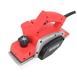 Cheston 550W Electric Planer 82mm 16000 RPM Hand Planer Woodworking Machine with Accessories (0-82mm)