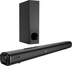 ZEBRONICS Juke bar 4000 80 W Bluetooth Soundbar(Black, 2.1 Channel)