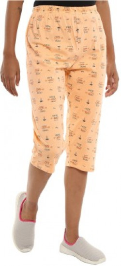 V-MART Capri Women Beige Capri