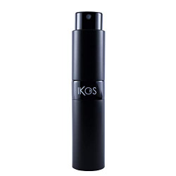 IKOS Portable 5 ml Refillable Perfume Atomizer Empty Bottle Pump Scent Spray For Men & Women (Black)