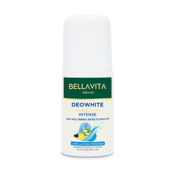 BELLAVITA Intense Natural Underarm Roll On Deodorant for Men, Control Odour, Alcohol-Free, Antiperspirant for Long Lasting Freshness 50ml