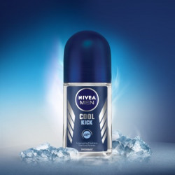 NIVEA Cool Kick Deodorant Roll-on  -  For Men(50 ml)