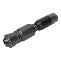1200mAh Battery Tattoo Pen, Strong Power Aluminum Alloy Precise Ergonomic Tattoo Machine Portable Wireless for Home (Black and Gray)