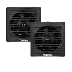 ACO Ventilating Newtone Exhaust Fan A151P for Home, Bathroom and Kitchen |150mm | 100% Copper Motor (BLACK)