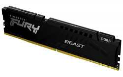 Kingston Fury Beast KF552C40BB-16 16GB DDR5 5200Mhz Non ECC DIMM Desktop PC Module, Black
