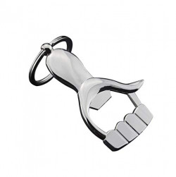 Stealodeal Silver Hand Bottle Opener Key Chain