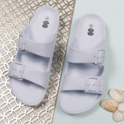 MOZAFIA Slippers(White 7) Starts @ 99
