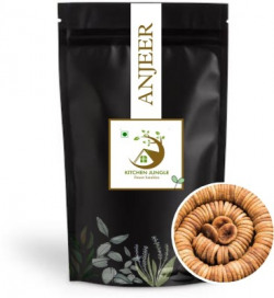 Kitchen Jungle Premium Quality Dry Figs | Anjeer | Dried Figs (Super Soft & Juicy| Figs(100 g)