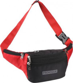 PROVOGUE Stylish And Sophisticated. WAIST BAG(Black, Red)